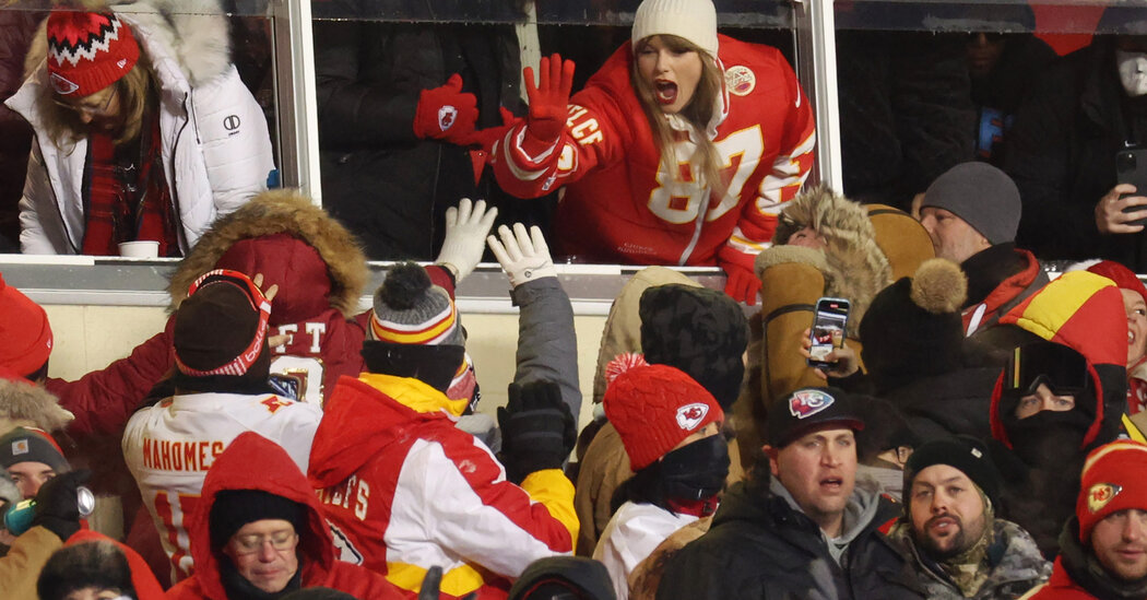 They were fans of Taylor Swift and football, until their worlds collided.