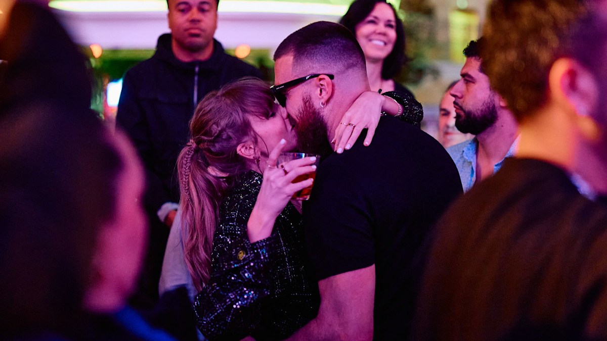 Taylor Swift’s boyfriend, Travis Kelce, excitedly announces some exciting news about their baby after dropping subtle hints about getting engaged.