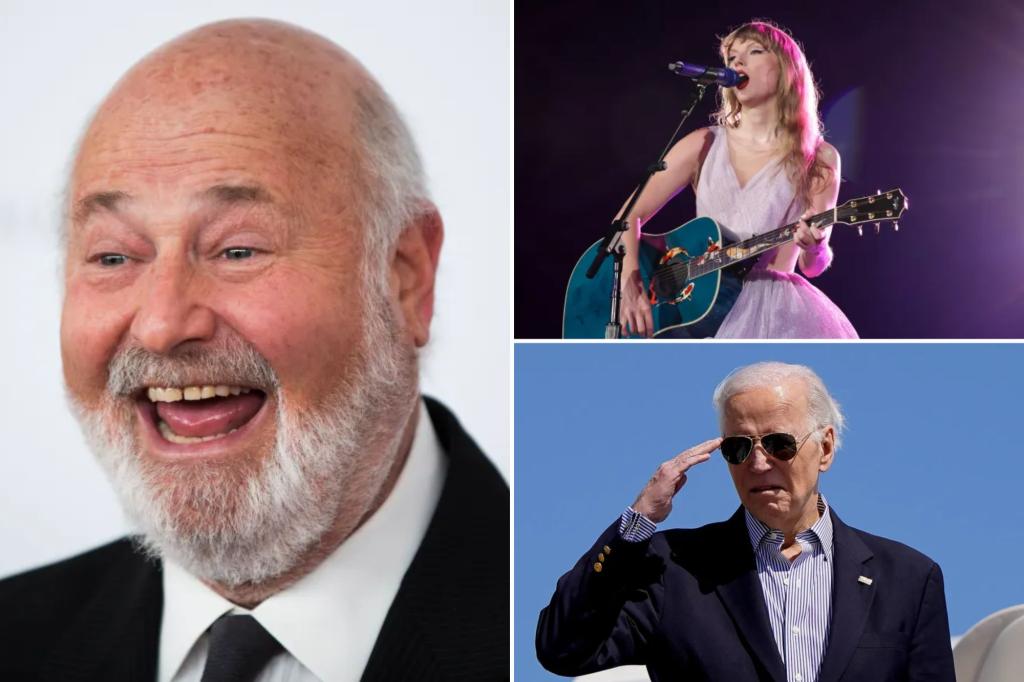 Rob Reiner is willing to do anything for Taylor Swift to endorse Biden in order to help save American Democracy.