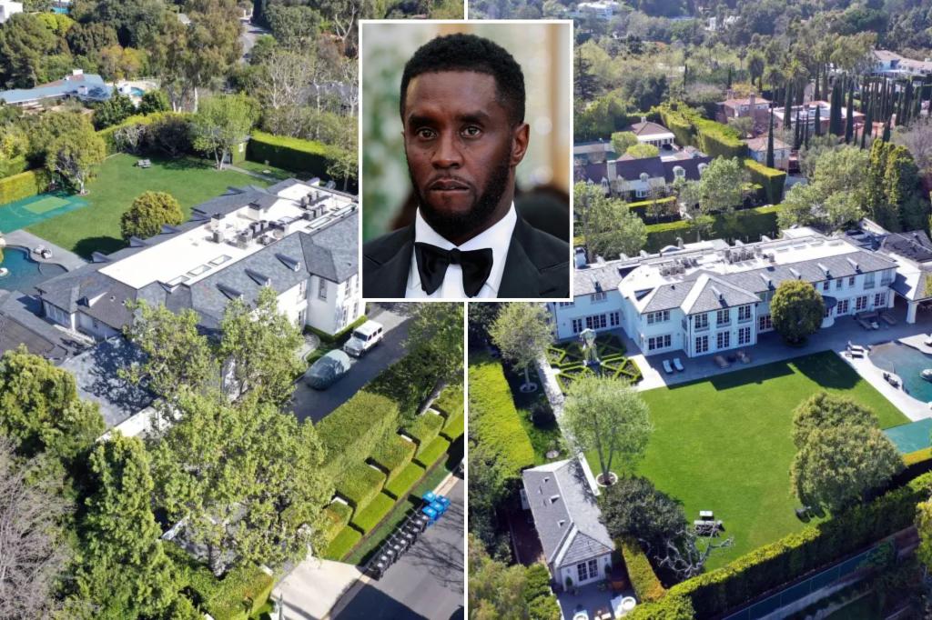 Sean ‘Diddy’ Combs reportedly owes close to 0 million in mortgages on his luxury mansions in Los Angeles and Miami, which were recently raided by federal authorities.